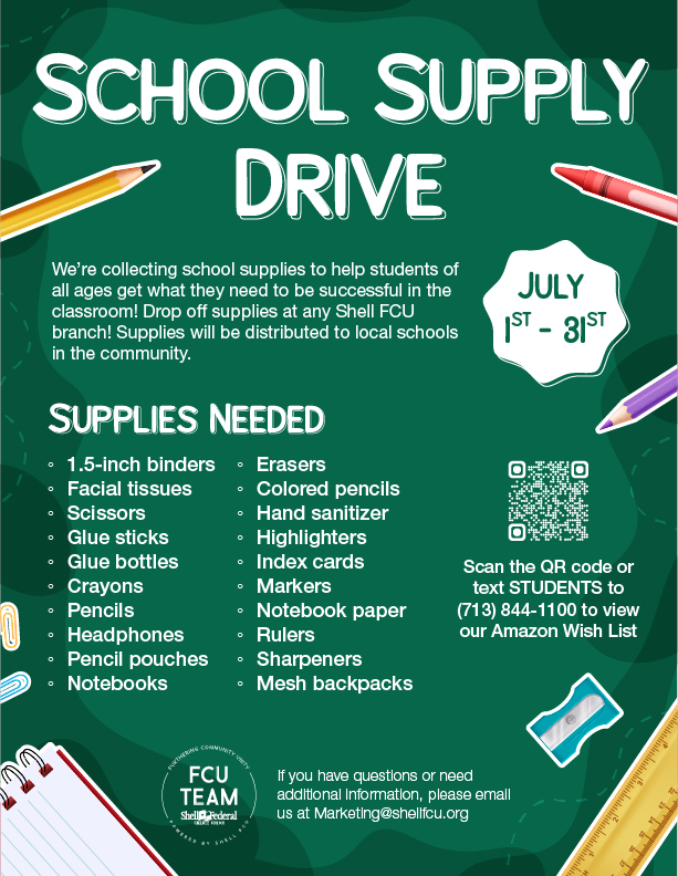 School Supply Drive