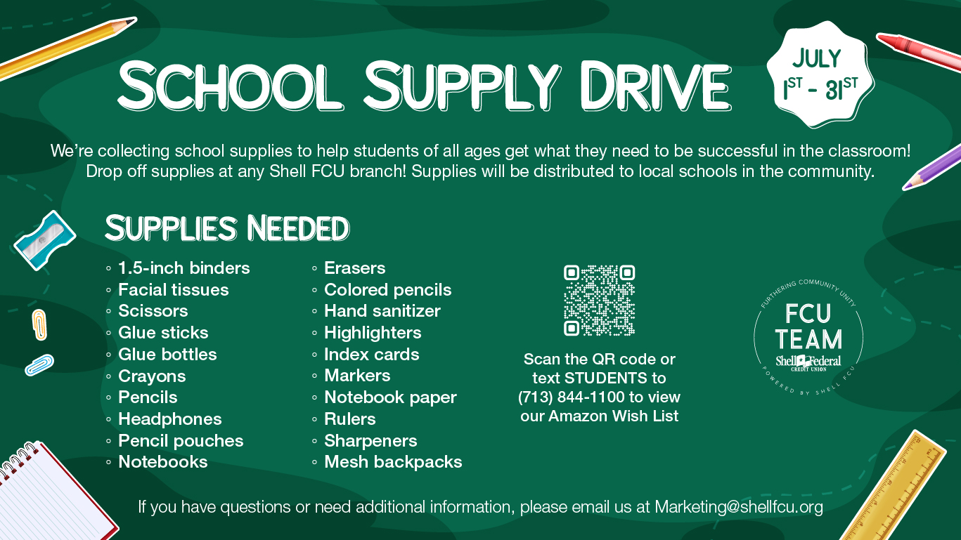 School Supply Drive
