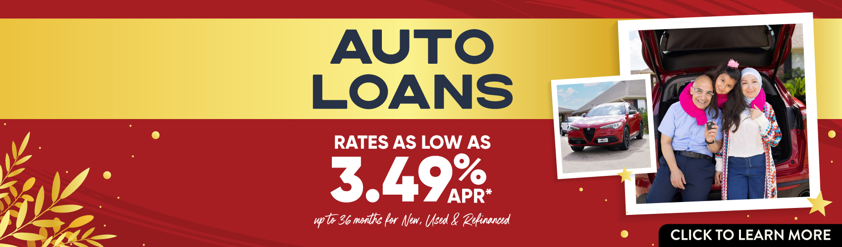 Auto Laon Special- Rate Update 
