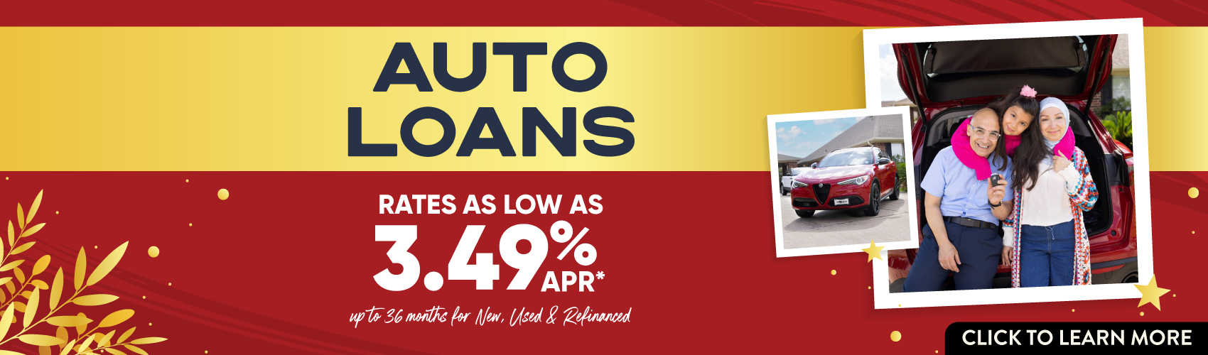 Auto Loan Special - Rate Update